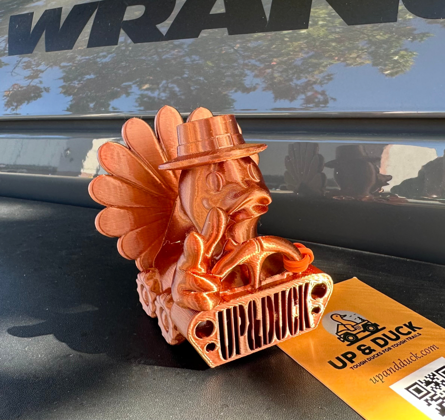TURKEY Thanksgiving Jeep Dash Duck