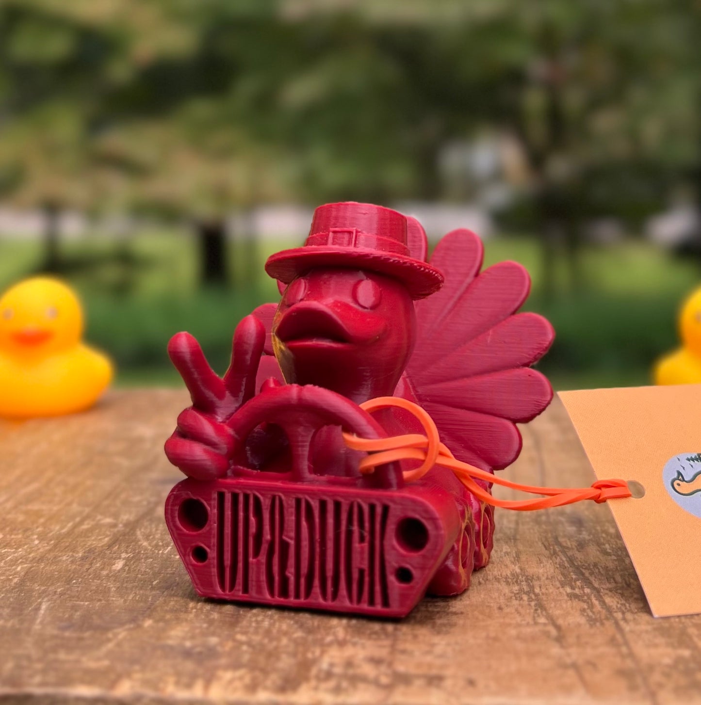 TURKEY Thanksgiving Jeep Dash Duck