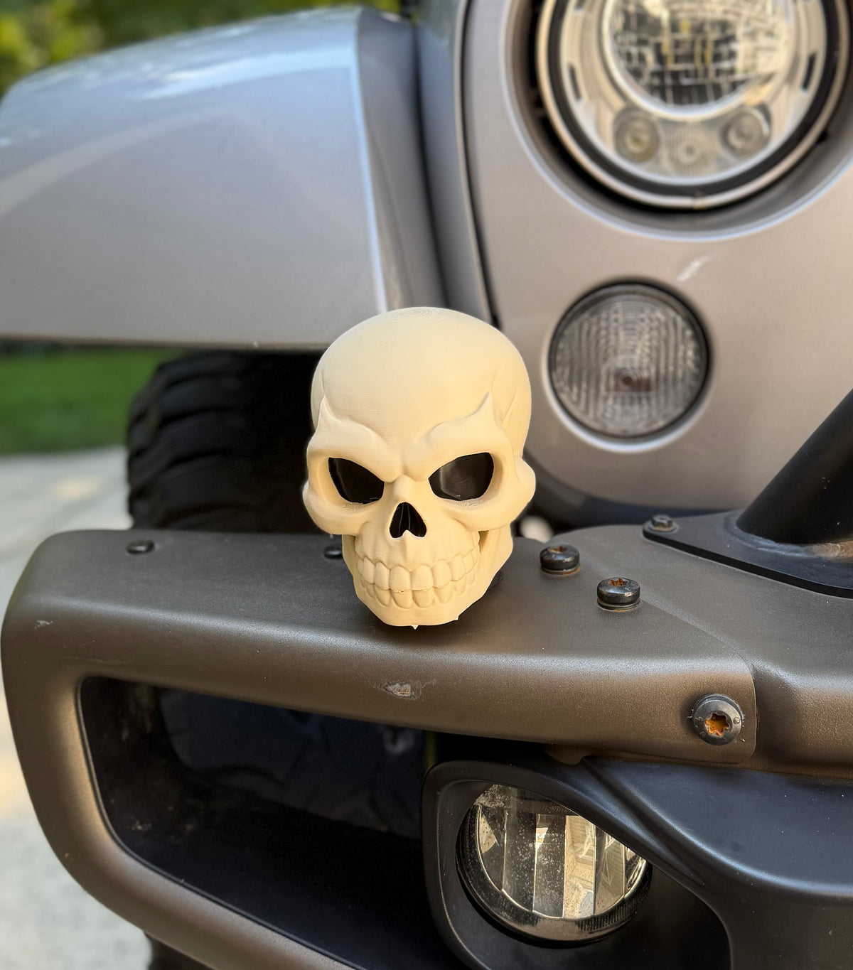 BIG Skull – Magnetic Hood Ornament