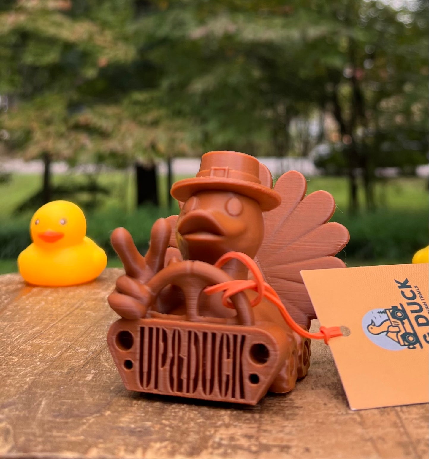 TURKEY Thanksgiving Jeep Dash Duck