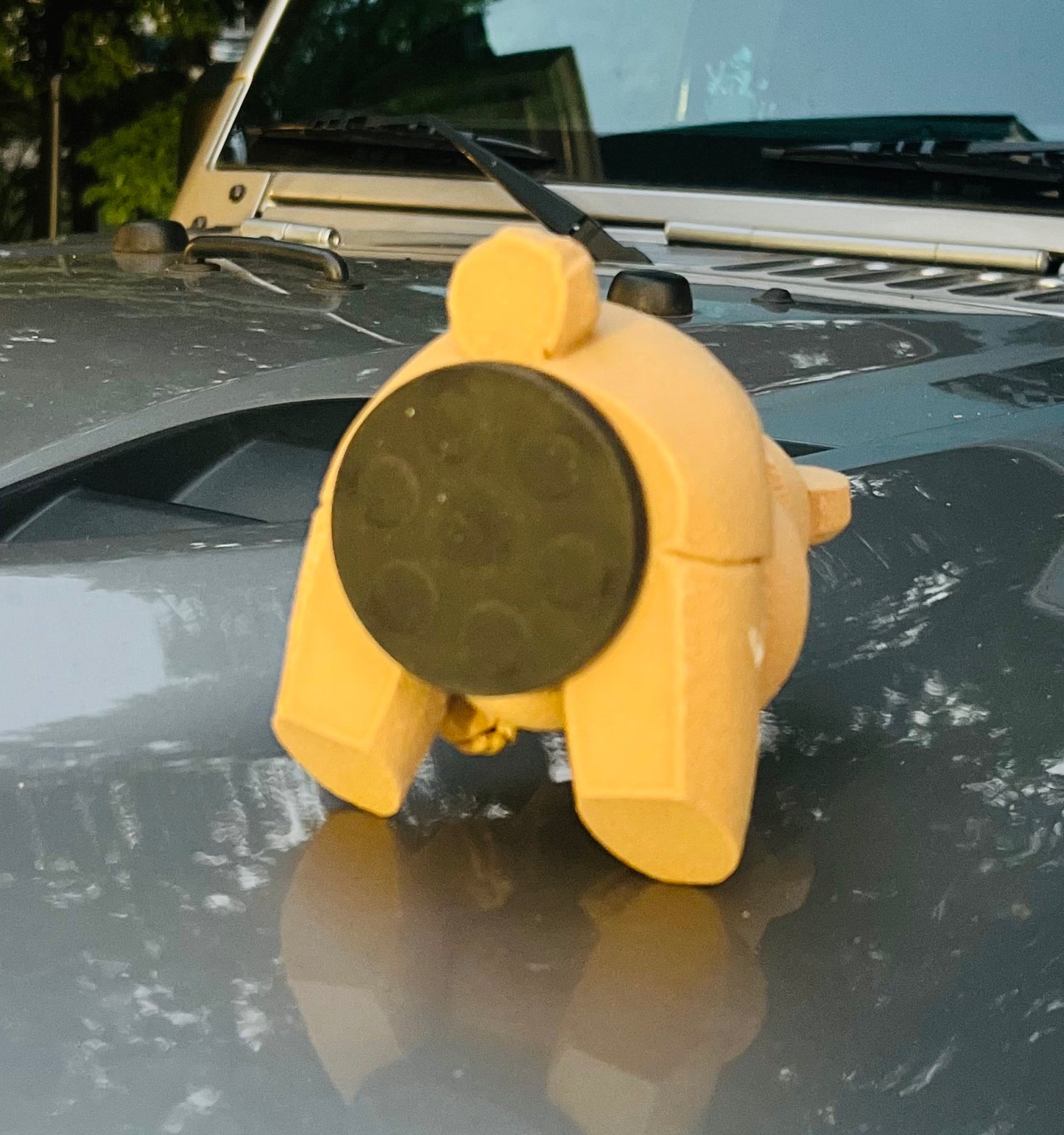 Big Magnetic Bear – Exterior Hood Ornament - Jeep Gift