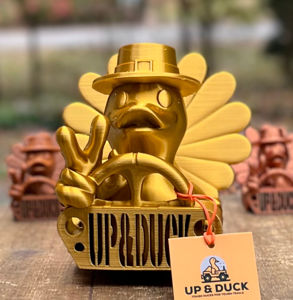 BIG TURKEY Thanksgiving Dash Duck