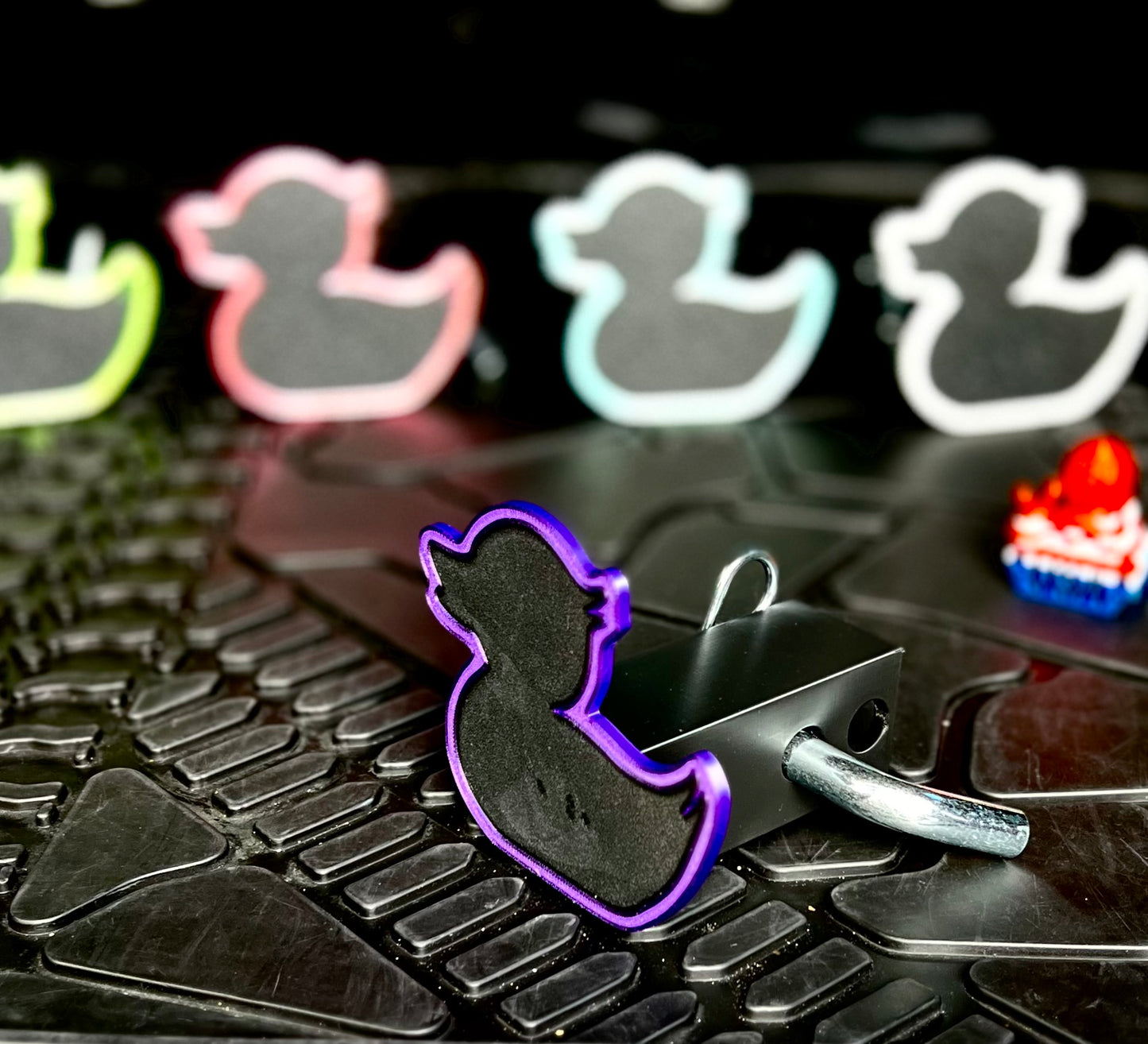 Jeep Duck 2inch Square Tow Trailer Hitch Insert Cover