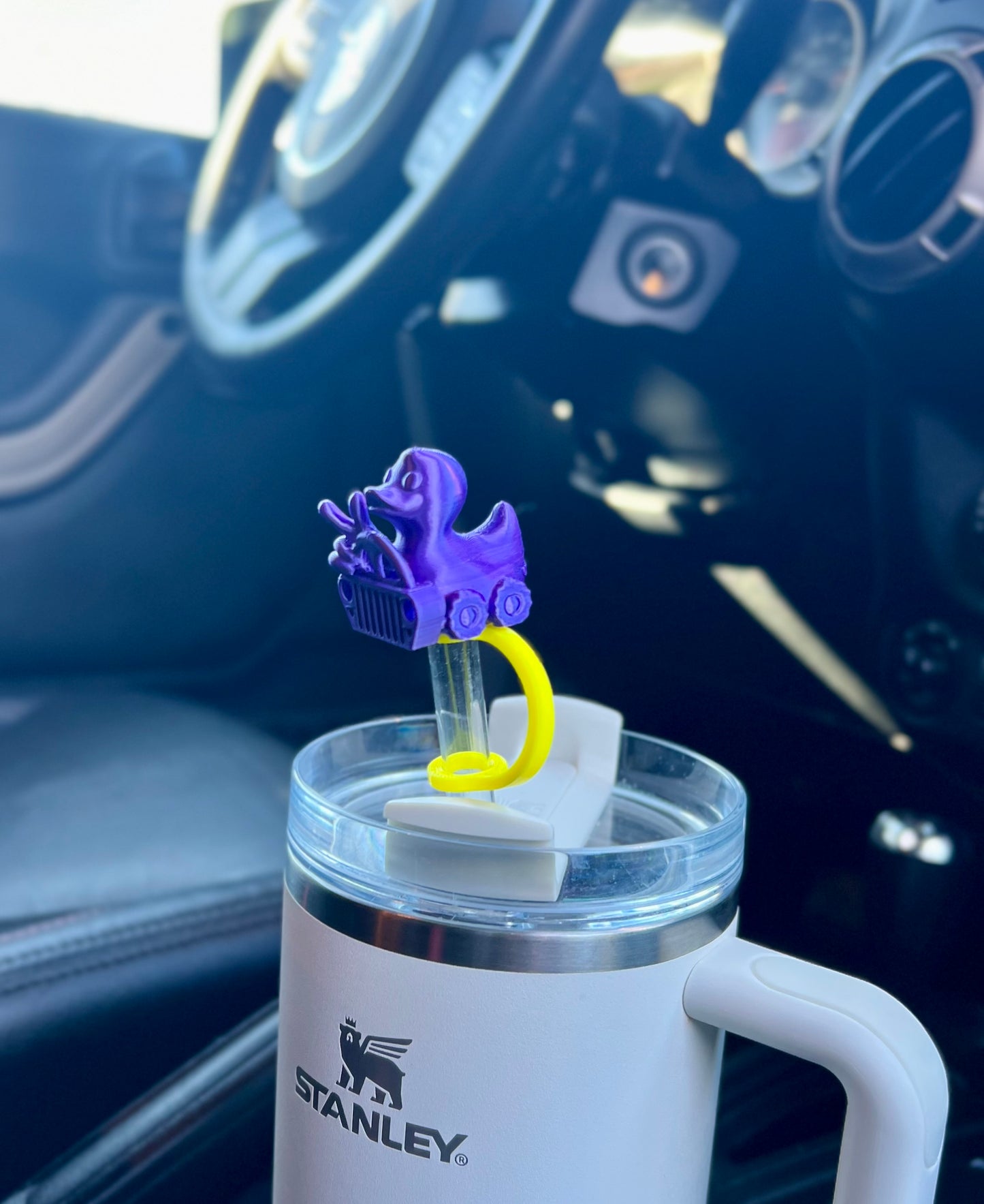 QuackCap Jeep Duck Stanley Straw Topper (2 Pack)