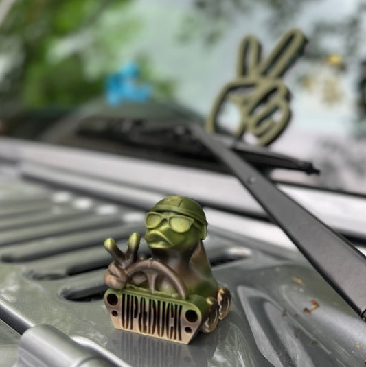 CAMO BRO Army Jeep Dash Duck