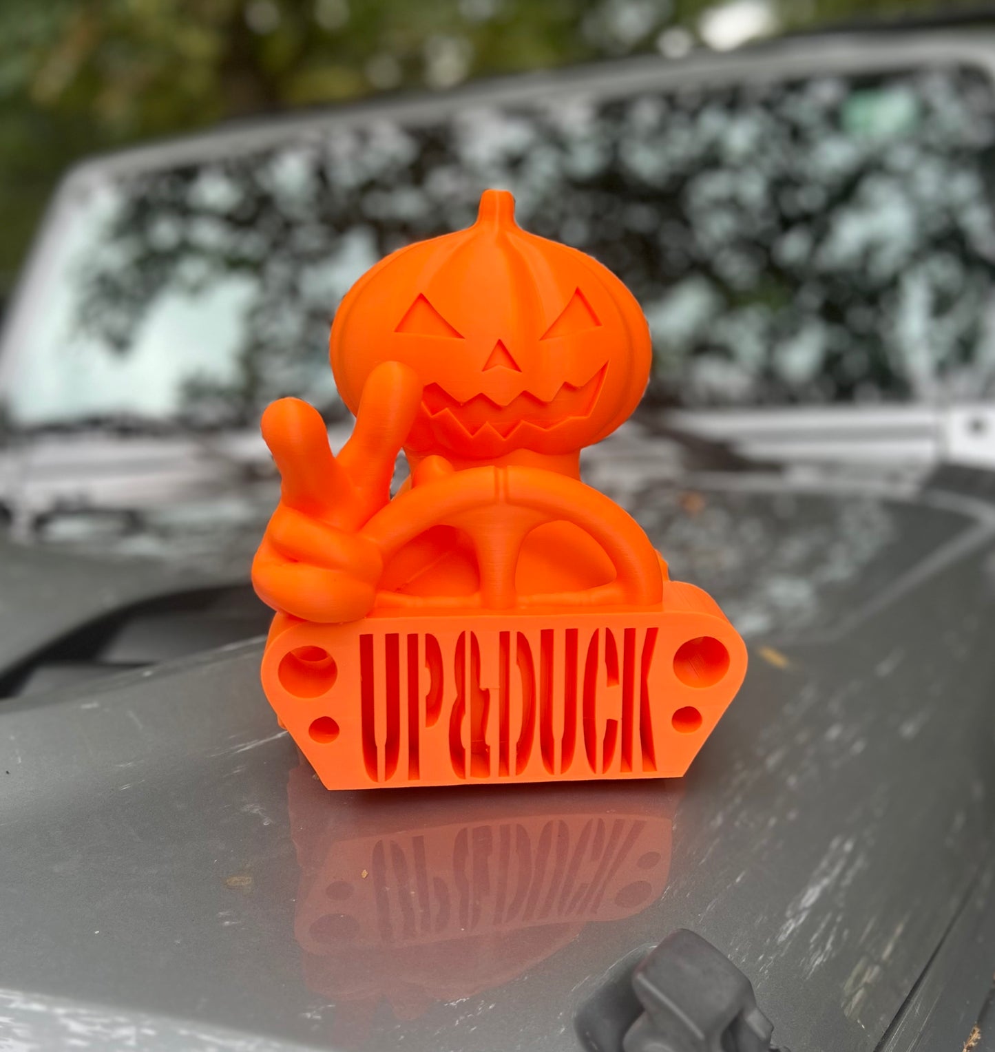 MEGA Pumpkin Duck - Magnetic XL Emblem