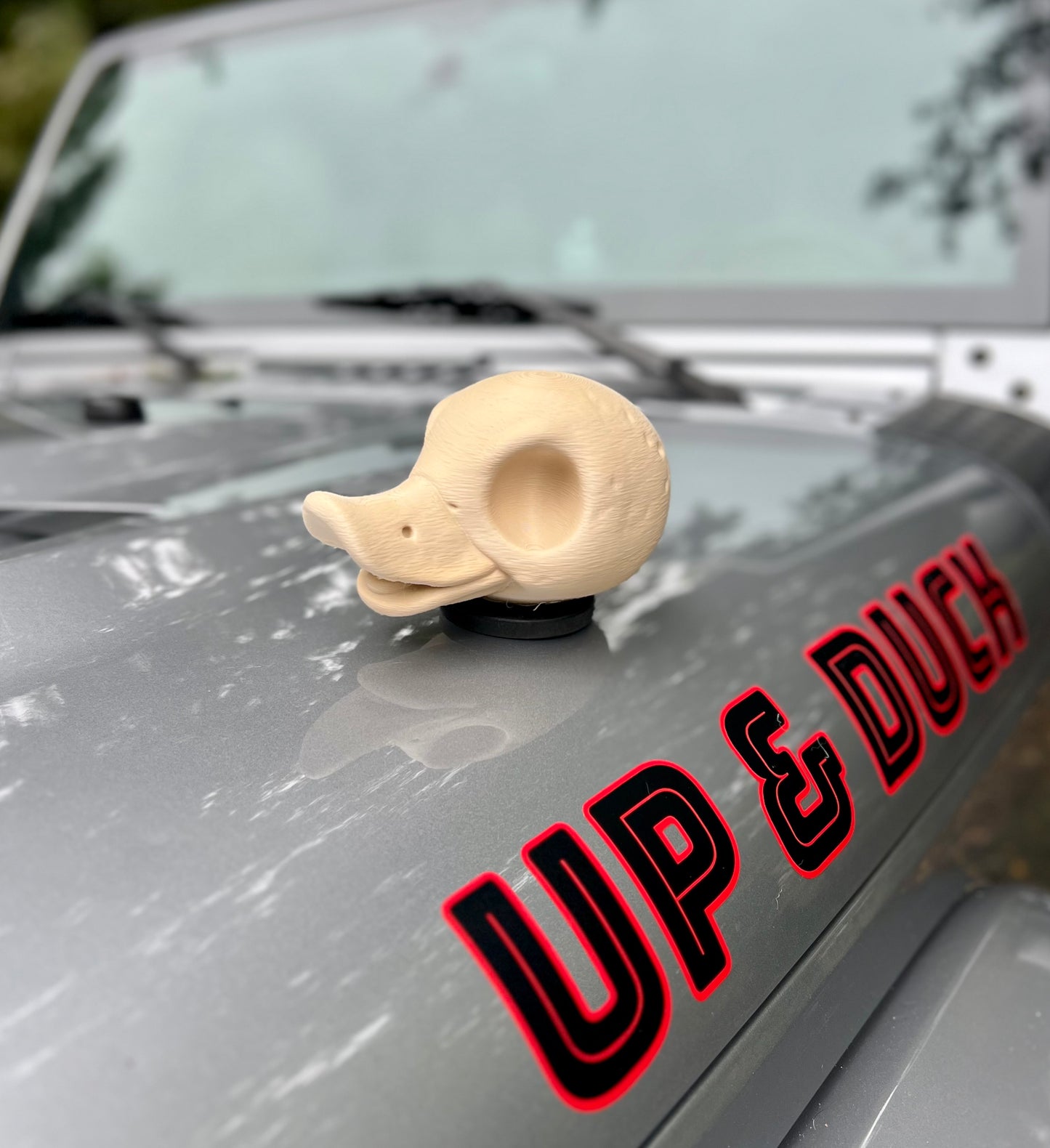 BIG Duck Skull - Magnetic Halloween Decor