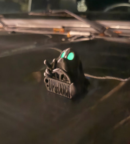 RARE - Black Ghost Dash Duck with Glow Eyes