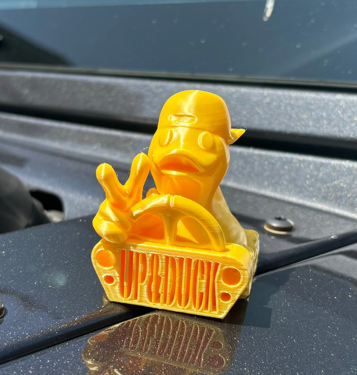 Hey Bro Yellow Jeep Duck