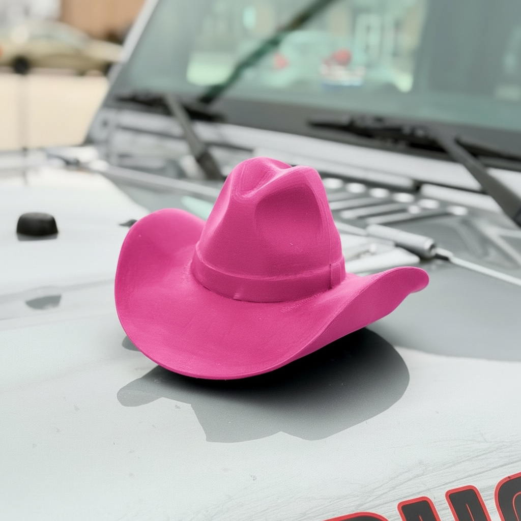 BIG Cowboy Hat - Magnetic Ride Accessory