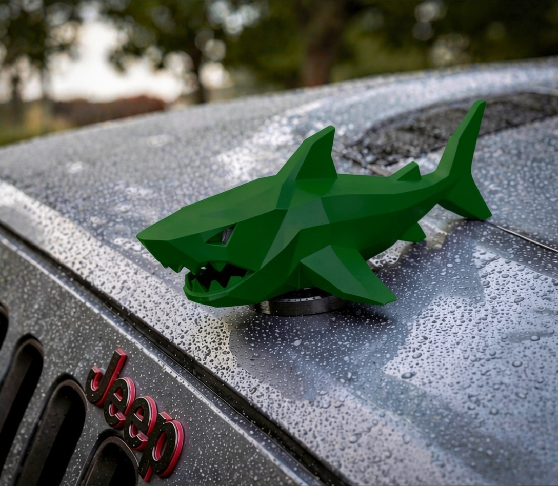 Shark – Edge Series Hood Emblem