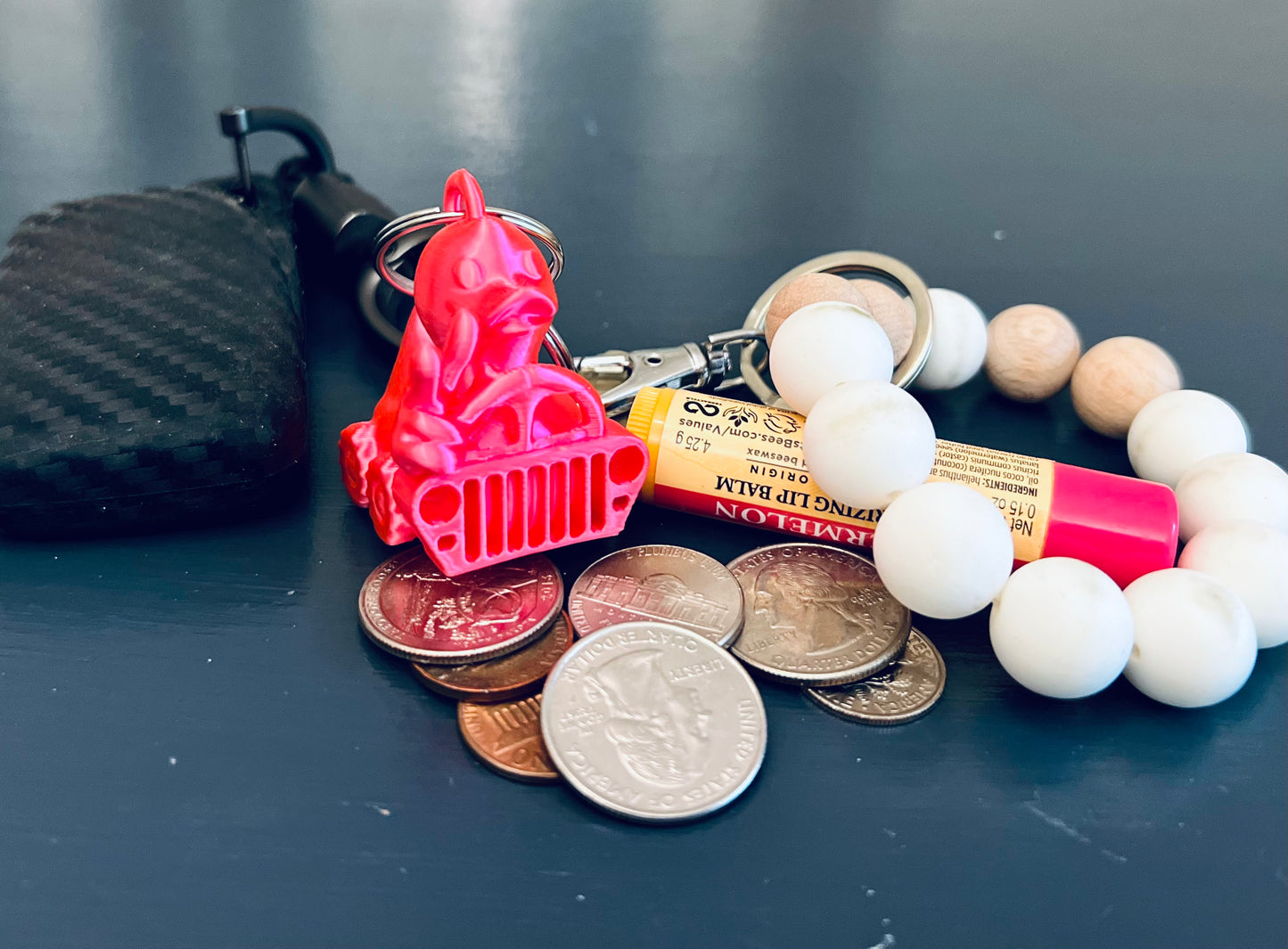 DUDE Duck Keychain