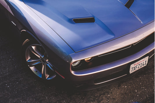 silver Dodge car