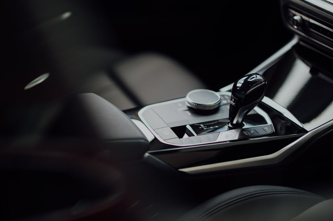 black and silver car steering wheel