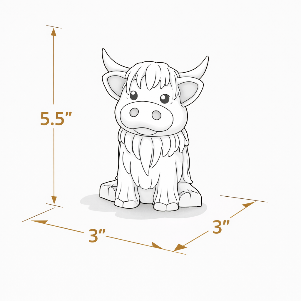 Big COW - Moo Moo Subaru - Magnetic Ride Accessory