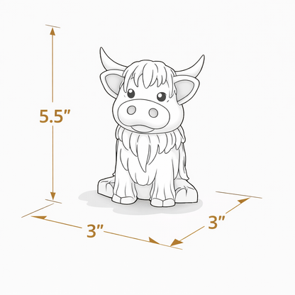 Big COW - Moo Moo Subaru - Magnetic Ride Accessory