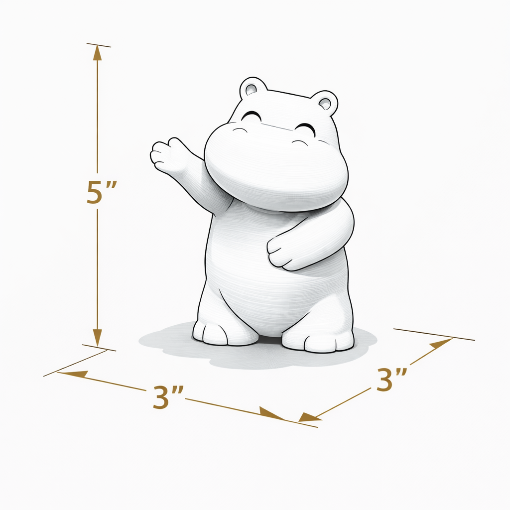 BIG Hippo - Magnetic Ride Accessory