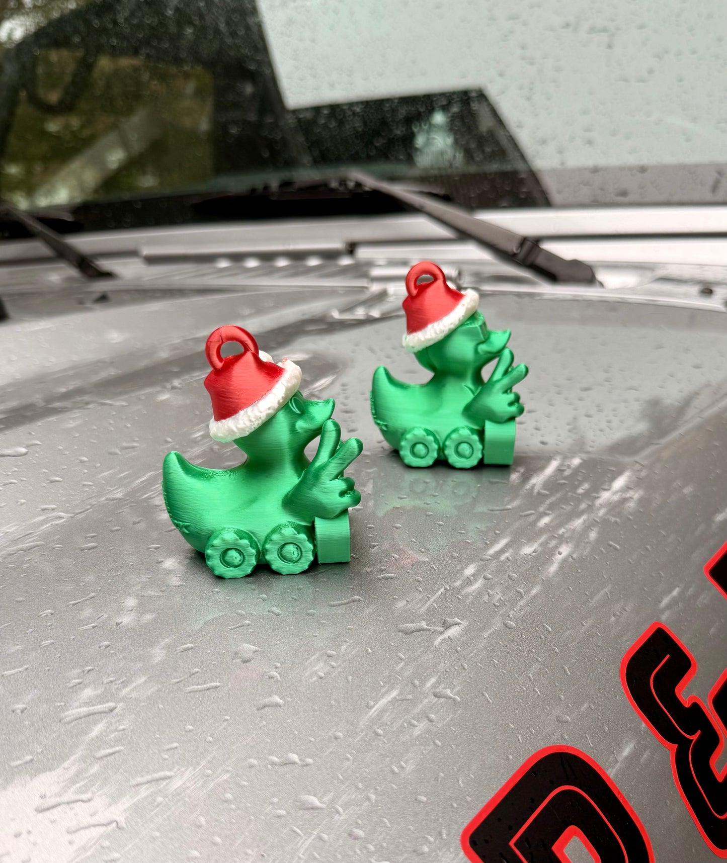 Mr. & Mrs. Claus Christmas Ornaments (PACK OF TWO)