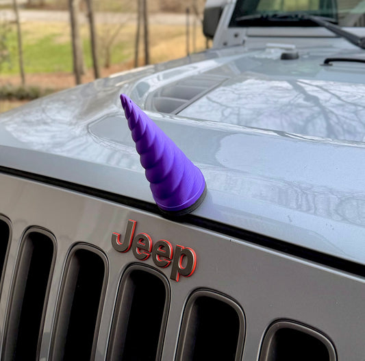 Magnetic Unicorn Horn – Magical Vehicle Accessory