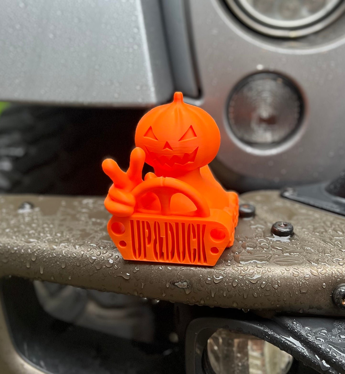 BIG Pumpkin Duck - Magnetic