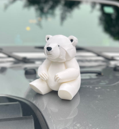 Big Magnetic Bear – Exterior Hood Ornament - Jeep Gift