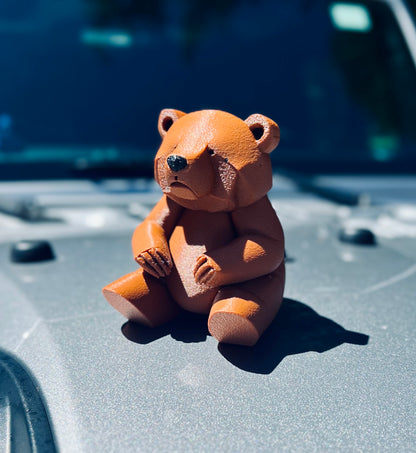 Big Magnetic Bear – Exterior Hood Ornament - Jeep Gift