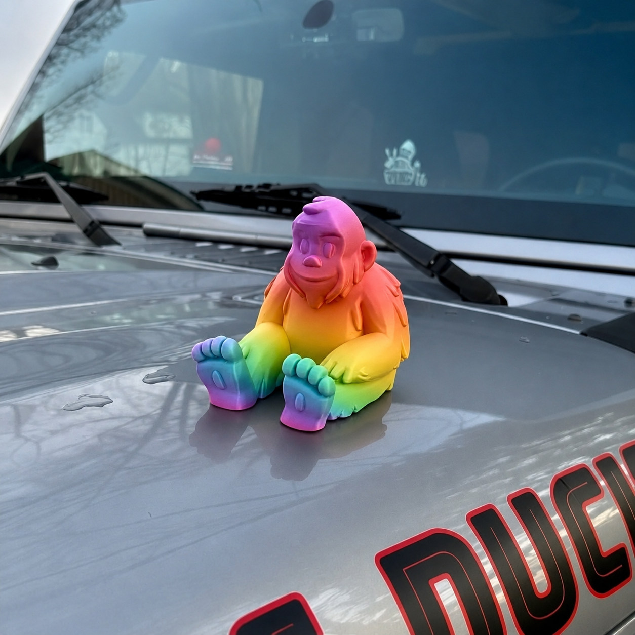 BIG Bigfoot (Sasquatch) - Magnetic Emblem