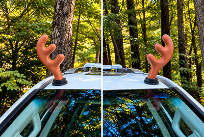 Magnetic Reindeer Antlers for Cars & SUVs – Set of 2
