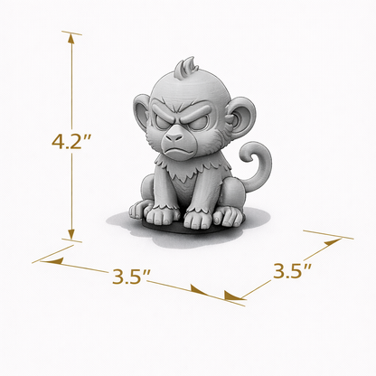 BIG Monkey – Magnetic Vehicle Collectible