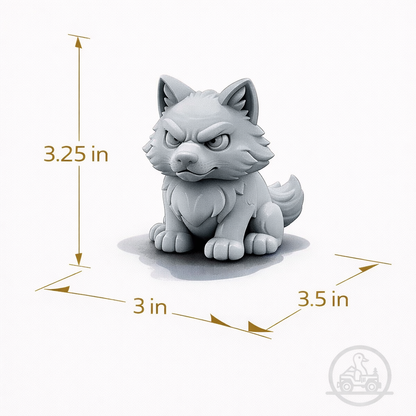 Tough Ride DASH Wolf – Interior Dashboard Figure