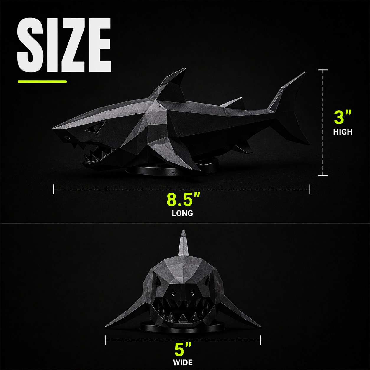 Shark – Edge Series Hood Emblem