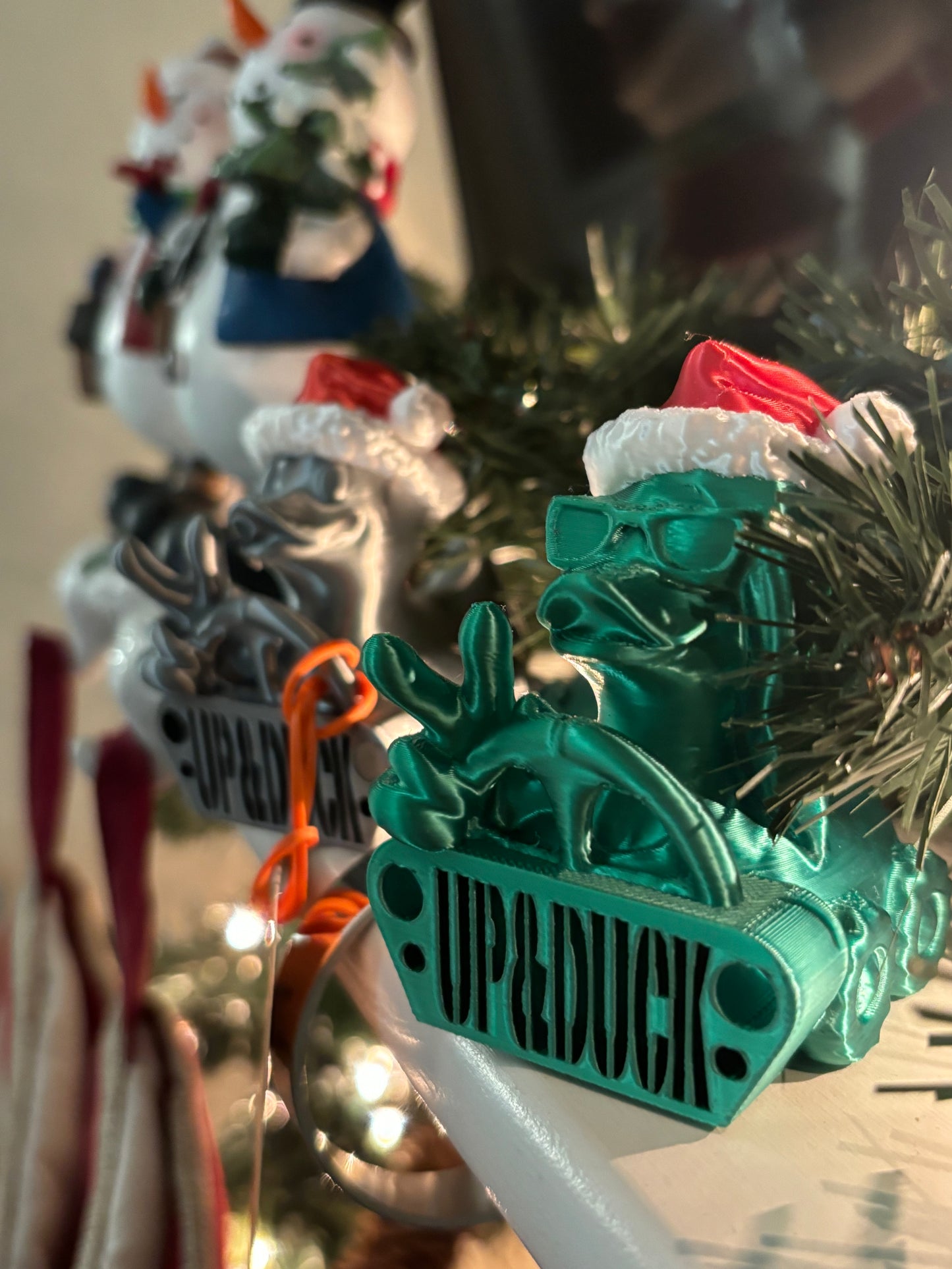 Mrs. Claus Jeep Duck