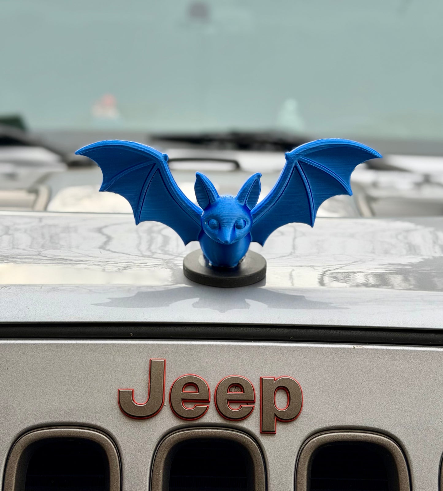 BIG BAT Magnetic Emblem - Exterior Hood Ornament