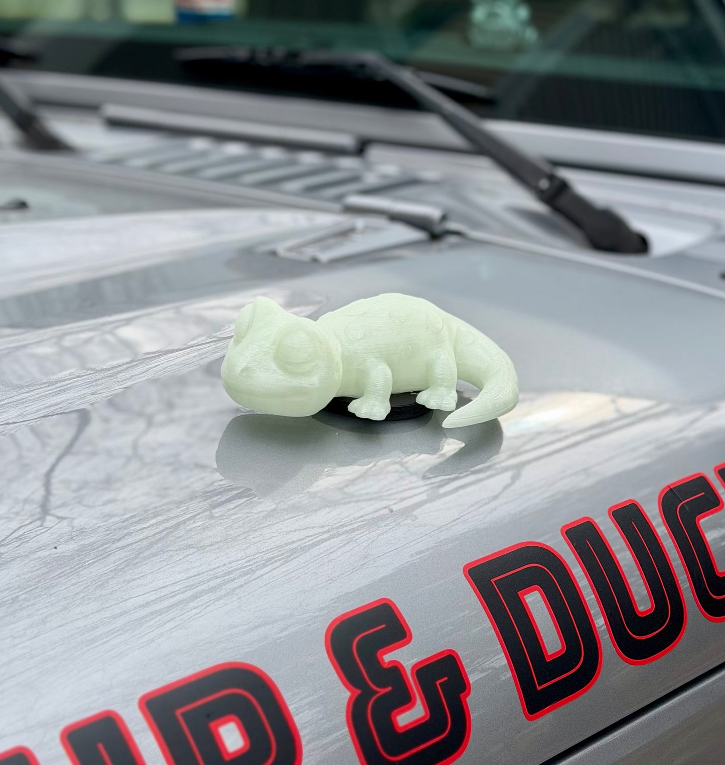 BIG Gecko Lizard - Magnetic Ride Accessory