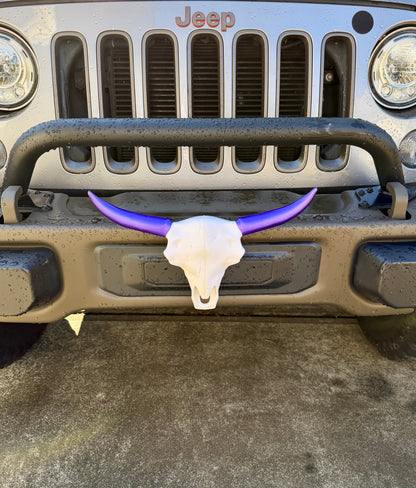 Cow Skull - Magnetic Ride Emblem