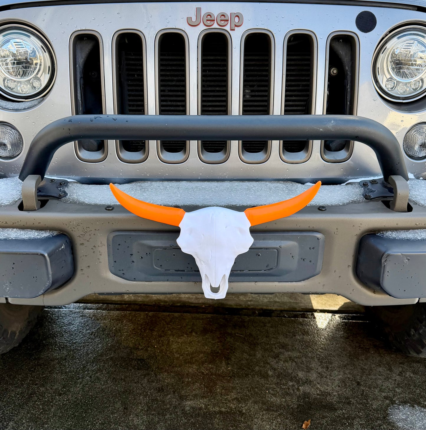 Cow Skull - Magnetic Ride Emblem