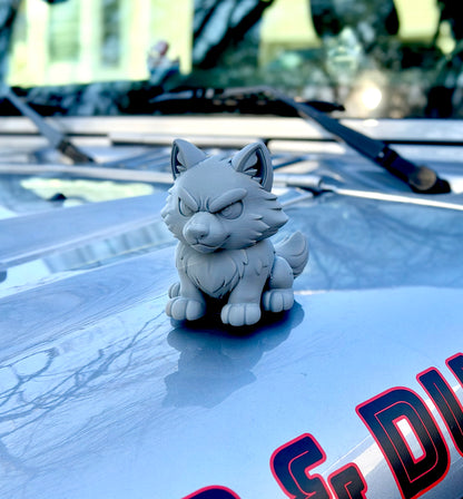 Tough Ride BIG Wolf - Magnetic Vehicle Collectible