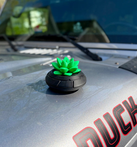 Magnetic Succulent Plant – Car Decor Accessory