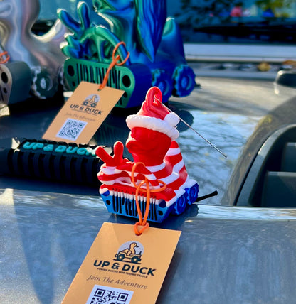 Limited Edition USA Santa Duck