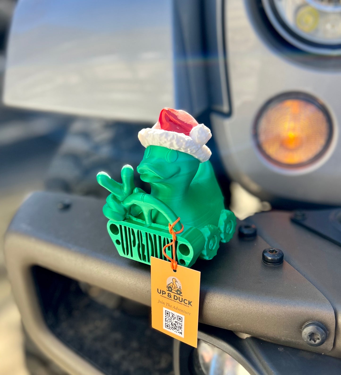 Santa BIG Show Magnetic Exterior Jeep Duck