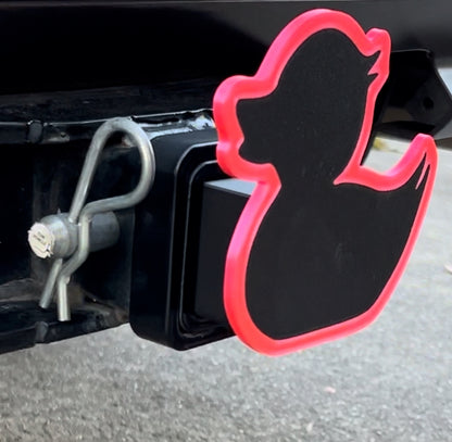 Jeep Duck 2inch Square Tow Trailer Hitch Insert with Duck Symbol