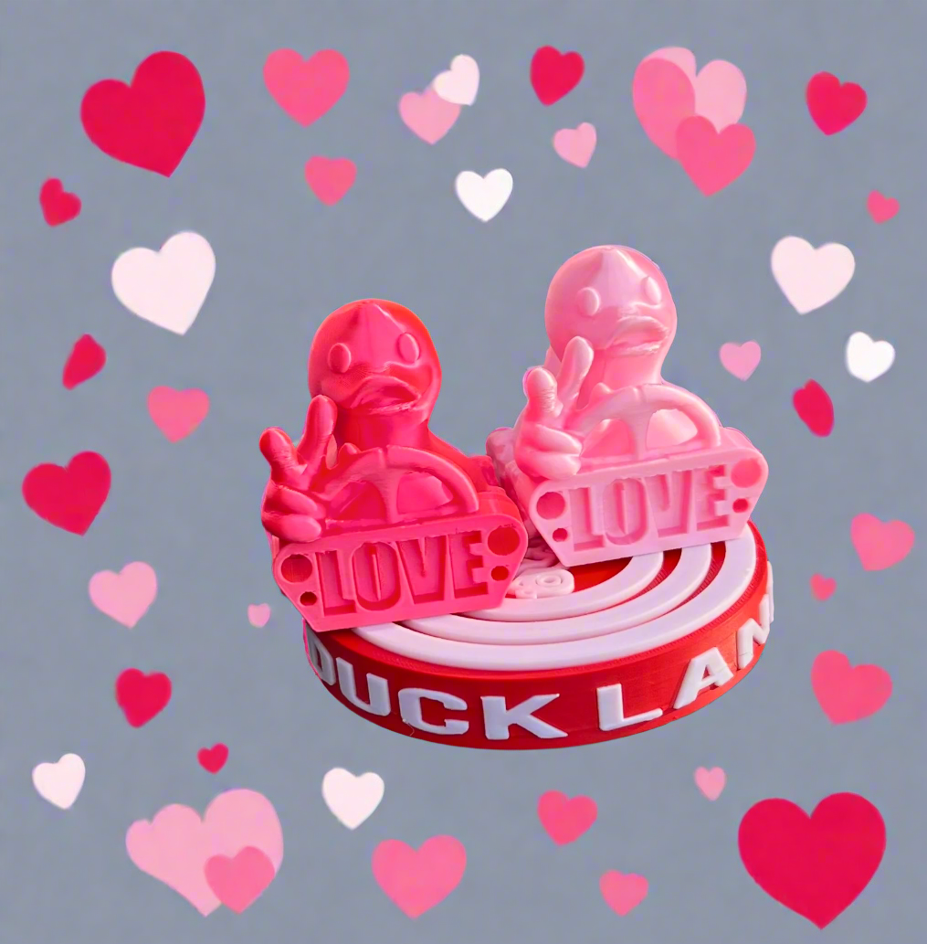 Limited Edition Love Ducks - Includes Two