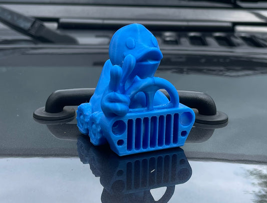 Up & Duck Hydro Blue Jeep Duck