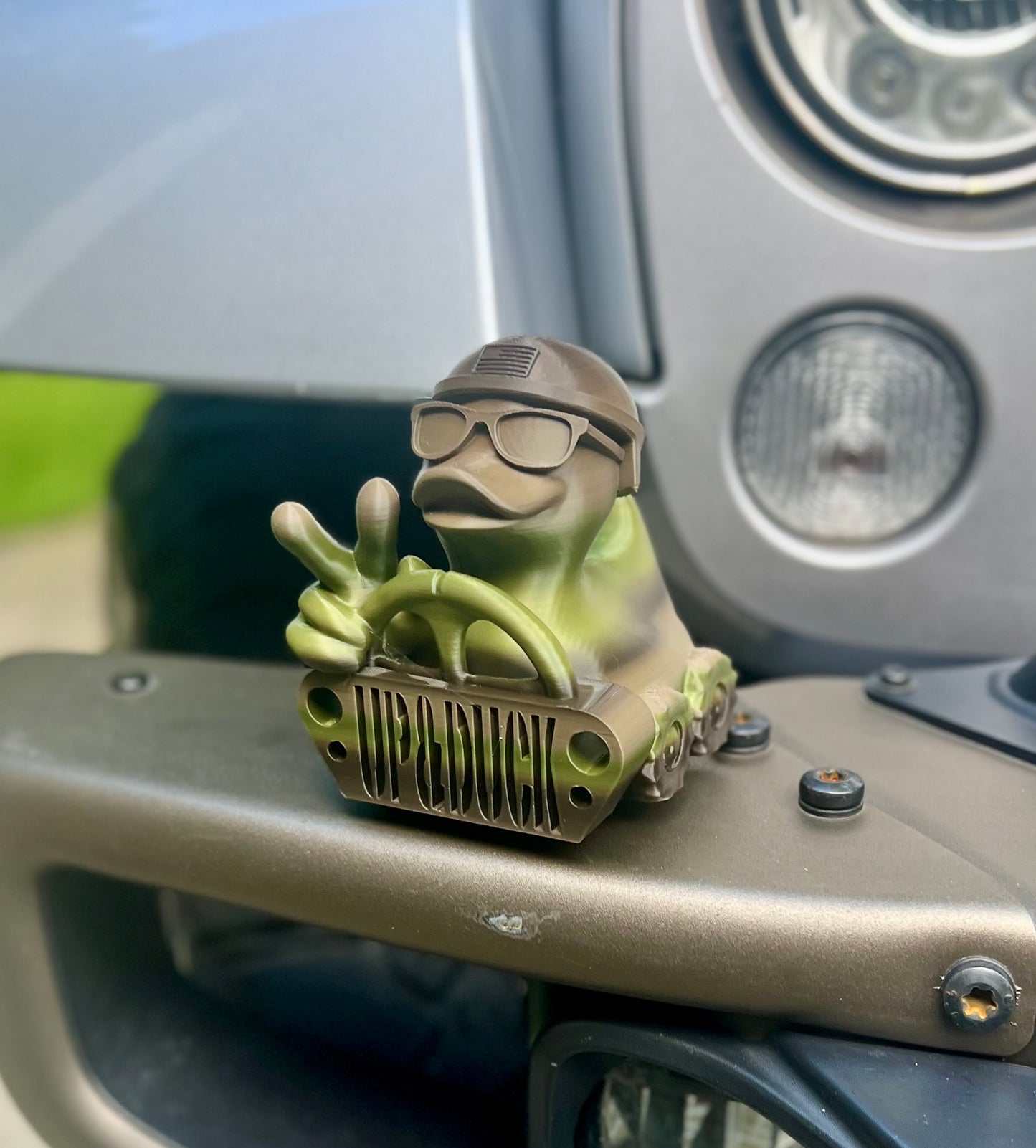 BIG CAMO Army Magnetic Exterior Jeep Duck