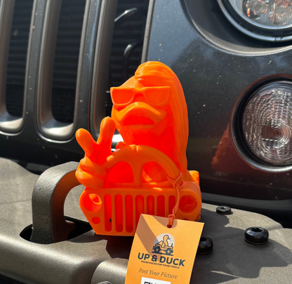 Hey Girl Big Show Orange Jeep Duck