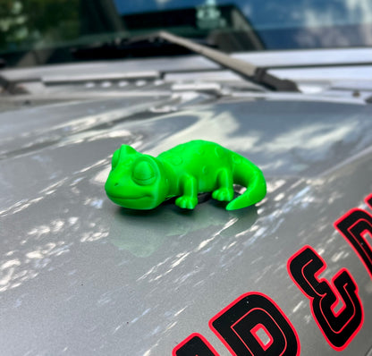 BIG Gecko Lizard - Magnetic Ride Accessory