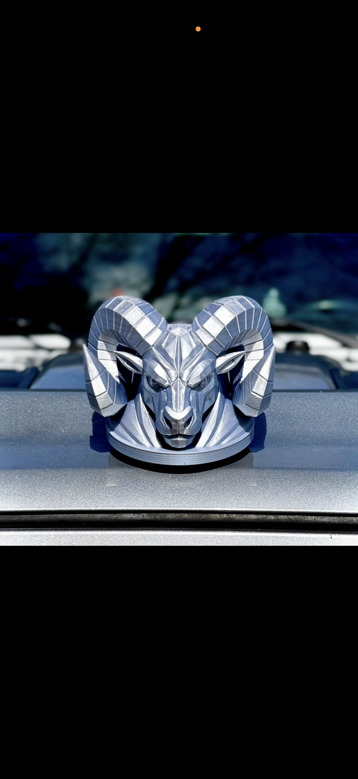 BIG Ram Head – Magnetic Vehicle Accessory