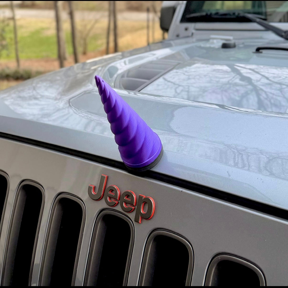 Magnetic Unicorn Horn – Magical Vehicle Accessory