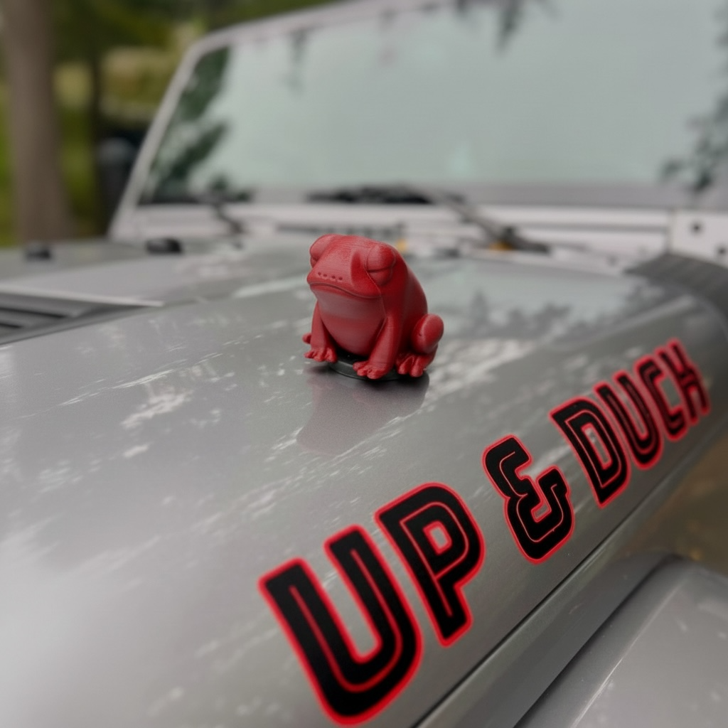 BIG FROG Magnetic Exterior Ducking Collectible