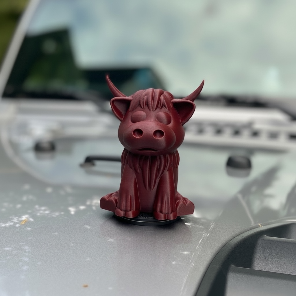 Big COW - Moo Moo Subaru - Magnetic Ride Accessory